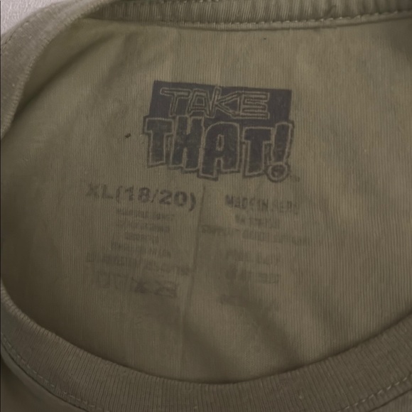 Kids Graphic Tee in Olive Green - Picture 3 of 5